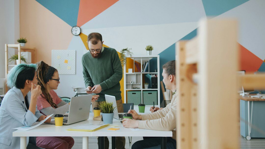 diverse team brainstorming